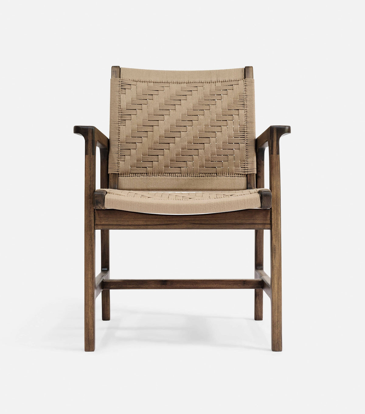 Coffee Teak / Khaki Basket cord
