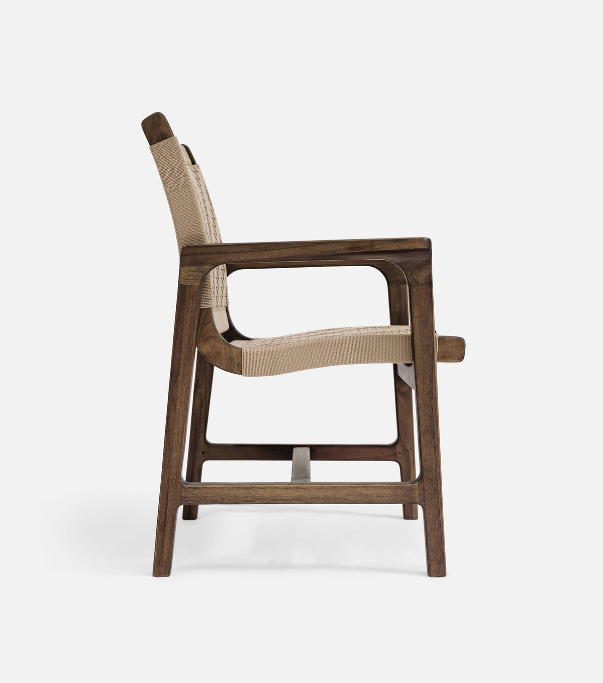 Coffee Teak / Khaki Basket cord